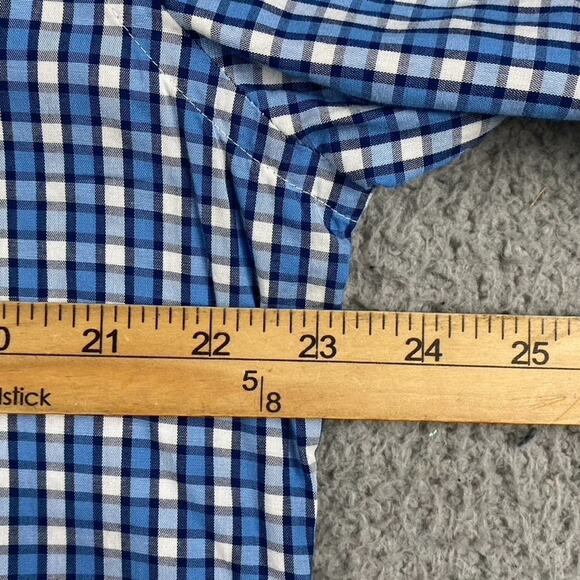 Brooks Brothers All Cotton Button Down Shirt Men's Large Plaid Causal Formal - Picture 8 of 10